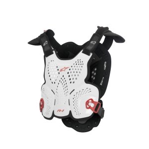 OCHRANIACZ ALPINESTARS A-1 OFFROAD BLACK/WHITE