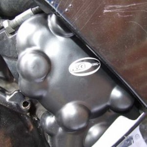 Osłona Silnika RG Racing Kawasaki Zx10 06-07 Prawa Strona Black