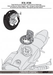 GIVI BF28 MOCOWANIE TANKLOCK KAWASAKI Z650 (17)