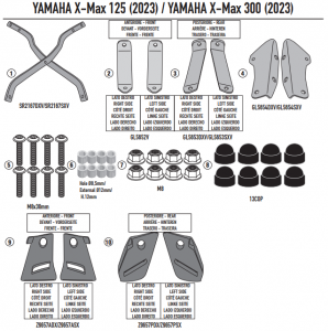 KAPPA STELAŻ KUFRA CENTRALNEGO YAMAHA X MAX 125