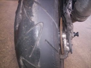 Rolki Wahacza RG Racing M12, Zxr750, Zx7-R, Zxr400 White