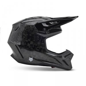 FOX KASK OFF-ROAD V3 RS CARBON SOLID BLACK
