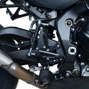 Podnóżki Regulowane RG Racing Suzuki Gsx-R1000 17-/Gsx-R1000R 17- Black