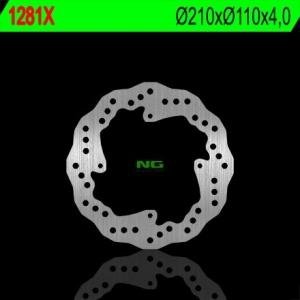 NG1281X TARCZA HAMULCOWA KTM SX 85 11-13 (210X110X4) KTM 250/350 FREERIDE (12-14)