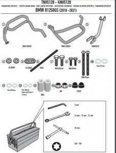 GIVI OSŁONA SILNIKA GMOLE GÓRNE BMW R 1250 GS 19 >