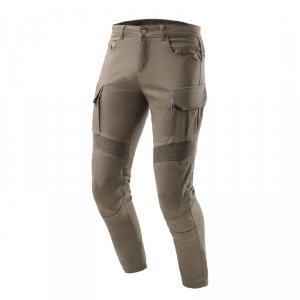 OZONE SPODNIE JEANS FASTER TAPERED FIT OLIVE