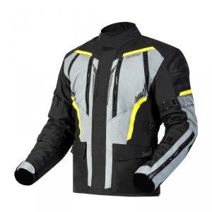 OZONE KURTKA TEKSTYLNA TOUR III BLACK/GREY/FLUO YE