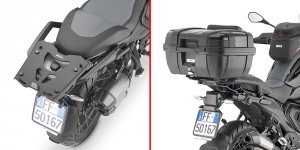 GIVI STELAŻ KUFRA CENTRALNEGO Z PŁYTĄ MONOKEY  BMW