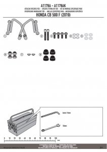 KAPPA A1176AK MOCOWANIE SZYB 1176AK I 1176ABLK HONDA