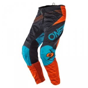 Spodnie Junior O'neal Element Factor gray/orange/b