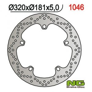 NG1046 TARCZA HAMULCOWA PRZÓD BMW F 800/R850,1100