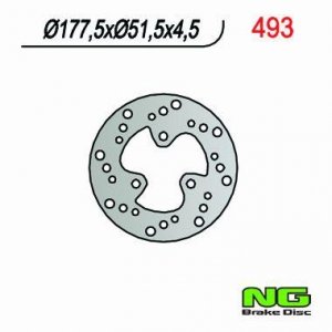 NG493 TARCZA HAMULCOWA POLARIS SCRAMBLER 400/500 (177x51x4,5)