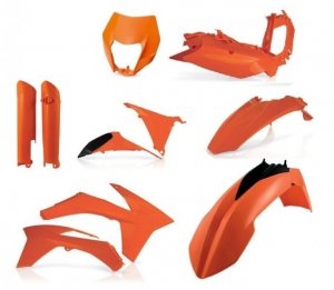 Acerbis KTM pełny zestaw plastików EXC: 12-13