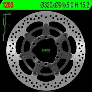 NG1283 TARCZA HAMULCOWA HONDA CBR 1000 RR '08-'16 (320X94X5) (6X6,5MM)