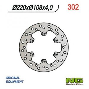 NG302 TARCZA HAMULCOWA GAS GAS 94-99 (220x108x4 / 3,5 / 4)