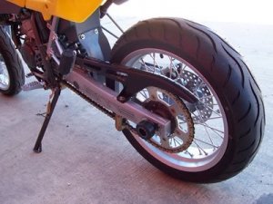 Slidery Wahacza RG Racing Husqvarna Sms125 Black