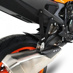 Mocowanie Wydechu + Zaślepka Podnóżka RG Racing Ktm 990 Duke 24- Black
