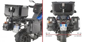 GIVI STELAŻ KUFRÓW BOCZNYCH OUTBACK EVO -BMW R 130