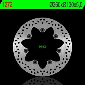 NG1272 TARCZA HAMULCOWA KAWASAKI VN750 VULCAN (260X130X5MM) 7 OTWORÓW ŚR.10,5