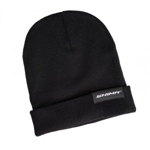 SHIMA CZAPKA CODZIENNA EKSPO_BEANIE_LABEL_BLACK