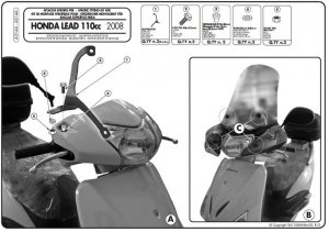 Givi A314A MOCOWANIE SZYBY 314A