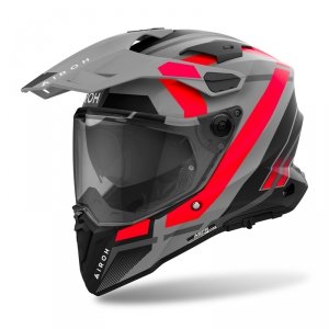 AIROH KASK DUALE COMMANDER 2 MAVICK ORANGE MATT