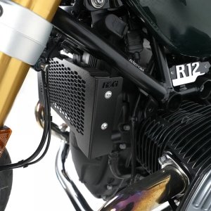 Osłona Chłodnicy Oleju RG Racing Pro Bmw R12 Ninet Black
