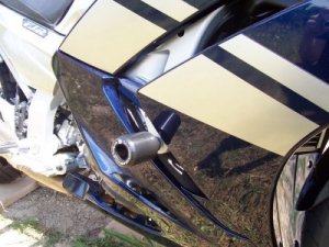 Crashpady Classic RG Racing Yamaha Fjr1300 06- 12 Black