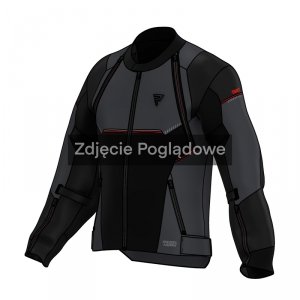 Kurtka motocyklowa tekstylna Rebelhorn Swift Black Dark Grey Red