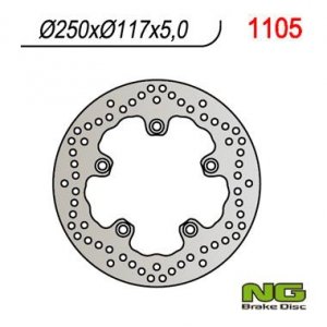 NG1105 TARCZA HAMULCOWA SUZUKI AN 650 BURGMAN 04-11 (250X117X5)