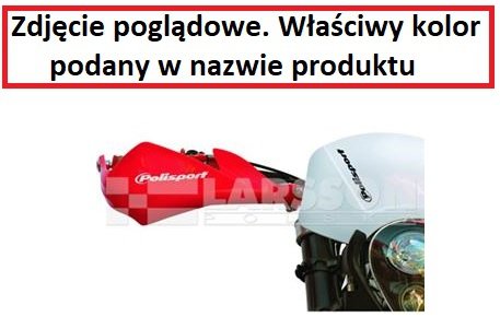 Komplet osłon kierownicy Polisport Sharp [niebieski]