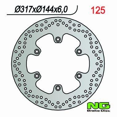 NG TARCZA HAMULCA PRZÓD HONDA NTV 650, VF 750 C (93-99) NG125