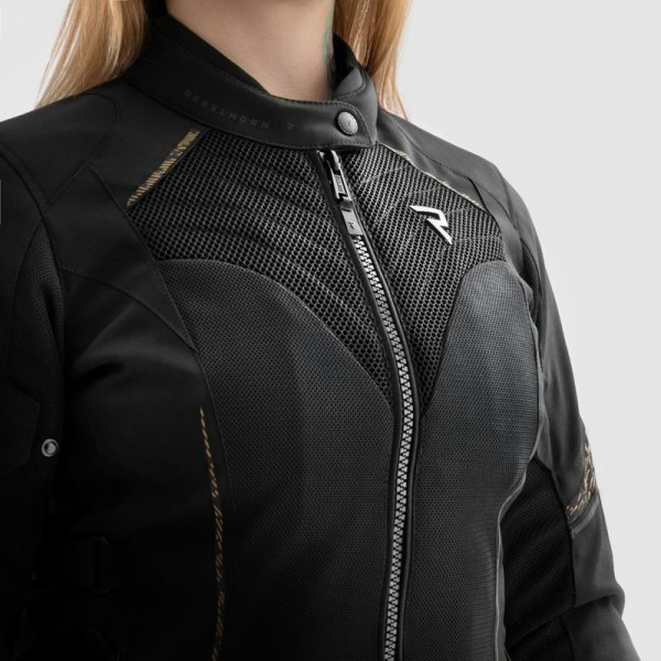 REBELHORN KURTKA TEKSTYLNA  JAX LADY BLACK/GOLD