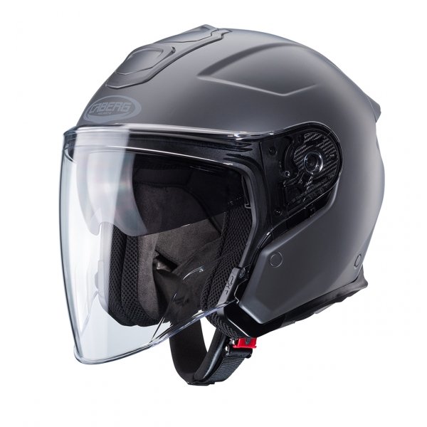 CABERG KASK JET FLYON II MATT GREY SZARY MAT