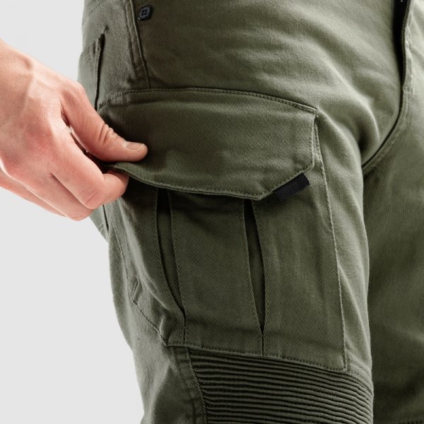 OZONE SPODNIE JEANS FASTER TAPERED FIT OLIVE