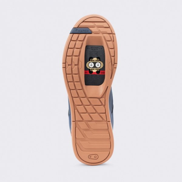 Buty Crankbrothers Mallet Lace Navy Silver - Gum Outsole