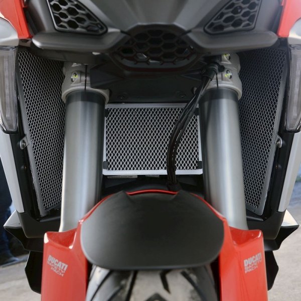 Osłona Chłodnicy Oleju RG Racing Ducati Multistrada V4 (S) (Sport) 21 Titanium