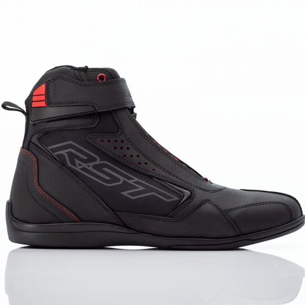 RST BUTY MOTOCYKLOWE FRONTIER CE BLACK/RED