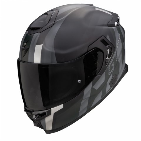 SCORPION KASK INTEG EXO-GT SP TOURADVEN MAT BK-SIL