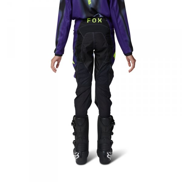 FOX SPODNIE OFF-ROAD JUNIOR 180 INTERFERE BLACK/BL