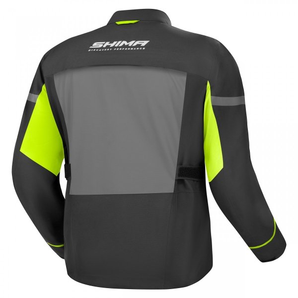 SHIMA  KURTKA MOTOCYKLOWA  ALPHA MEN JKT FLUO