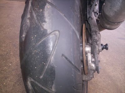 Rolki Wahacza RG Racing M12, Zxr750, Zx7-R, Zxr400 White