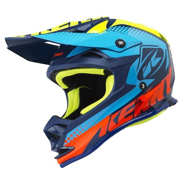 Kask Cross Kenny Performance Kid Cyan 2018 Kaski Dla Dzieci