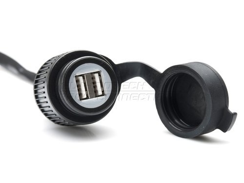 SW-MOTECH EMA.00.107.11300 GNIAZDO ZAPALNICZKI Z USB 12V