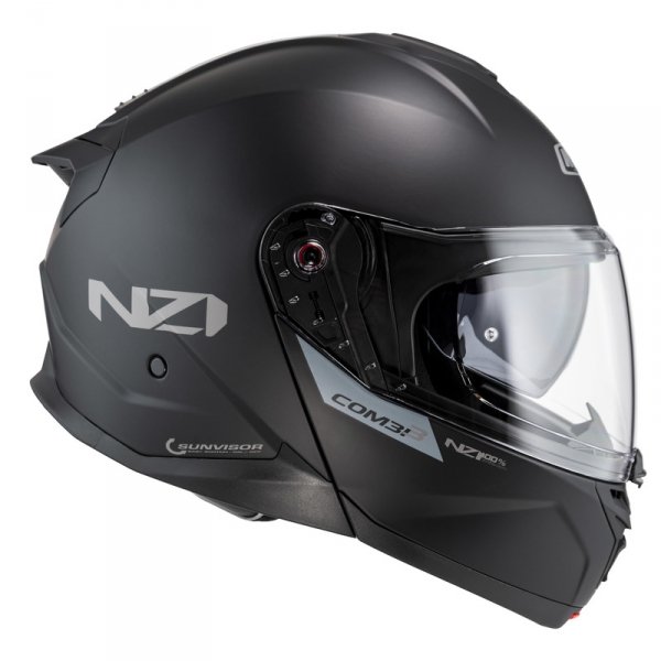 Kask Motocyklowy NZI Combi 3 Duo Matt Black