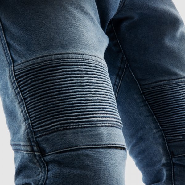 REBELHORN SPODNIE JEANS REVOLT MONOLAYER WASH BLUE