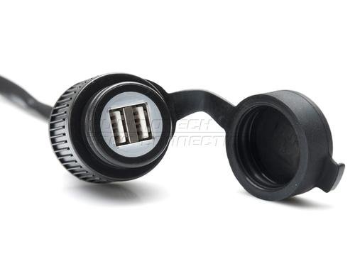 SW-MOTECH EMA.00.107.11300 GNIAZDO ZAPALNICZKI Z USB 12V