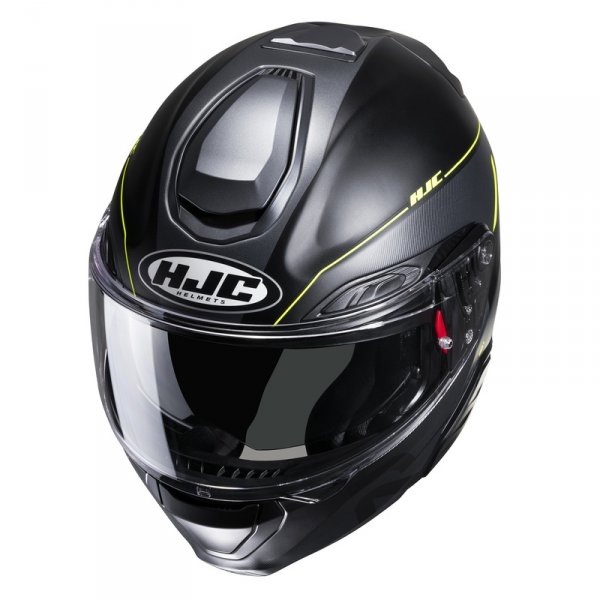 HJC KASK SYSTEMOWY RPHA91 COMBUST BLACK/YELLOW