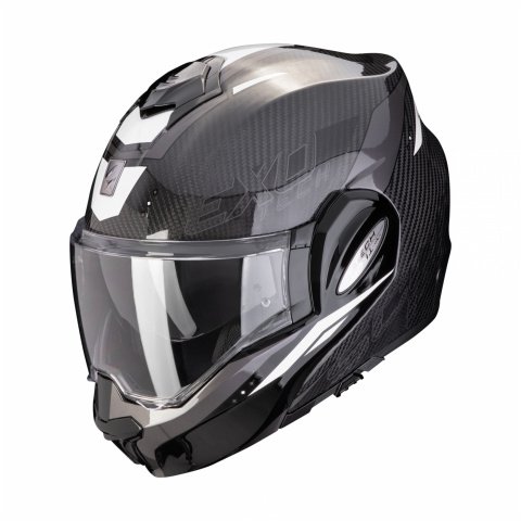 SCORPION KASK SZCZĘKOWY EXO-TECH EVO C ROVER BK-WH