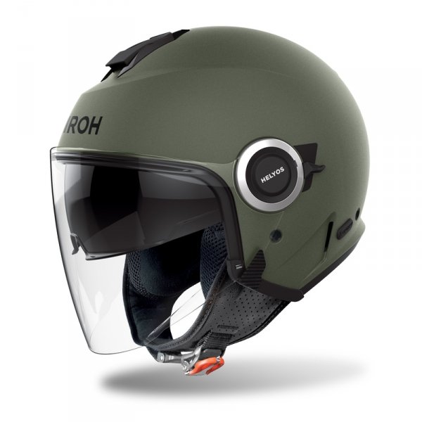 AIROH KASK OTWARTY HELYOS COLOR MILITARY GREEN MAT